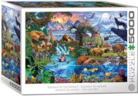 Puzzle 5000 pièces Animaux du monde