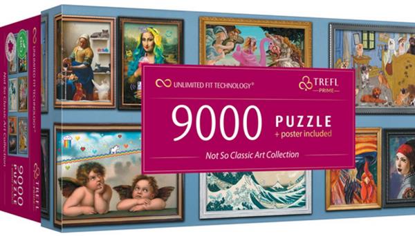 Puzzle 9000 Pièces Collection pas si classique
