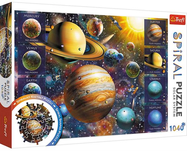 Puzzle 1040 pièces Spiral Systeme Solaire