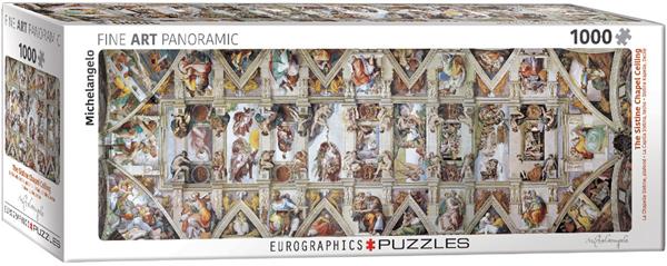 Puzzle 1000 pièces Le plafond de la chapelle Sixtine