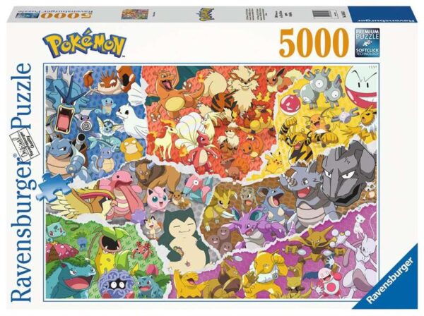 Puzzle 5000 pièces - Pokémon Allstars