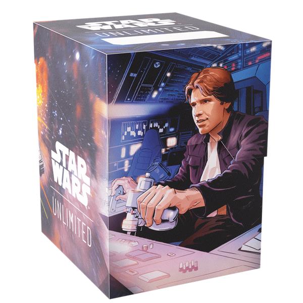 Star Wars Unlimited : Deck Box Han Solo/Millenium Falcon