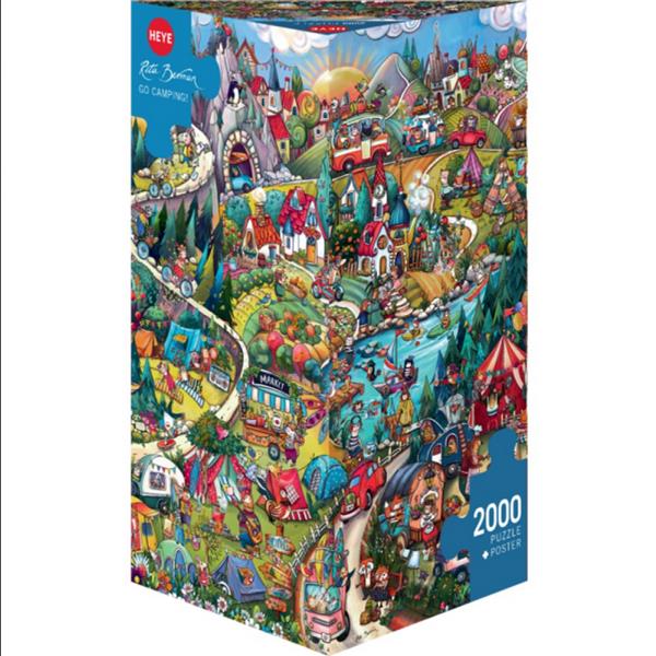 Puzzle 2000p Go Camping