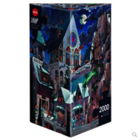 Puzzle 2000 pièces Chateau Hanté