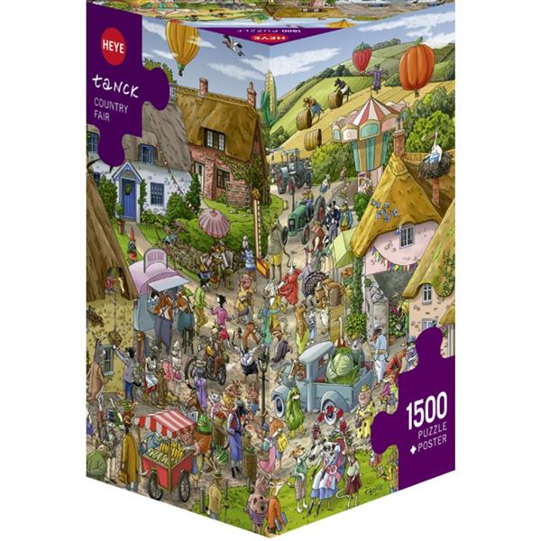 Puzzle 1500 pièces Country fair