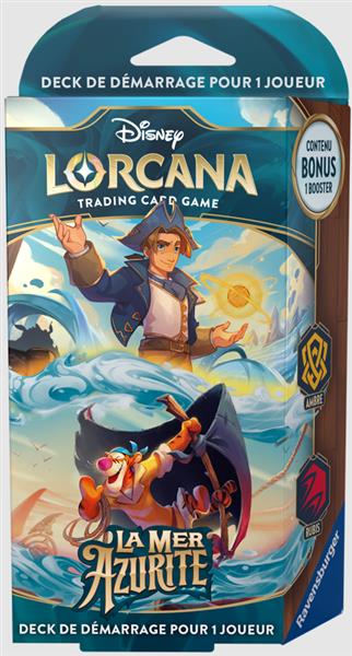 Disney Lorcana Set06 La Mer Azurite Deck Jim -Tigrou