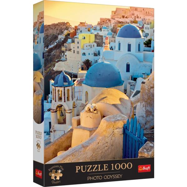 Puzzle 1000 pièces Ville de Oia Santorin