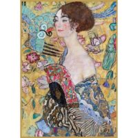 Puzzle 1000 pièces Klimt - Dame à l'éventail