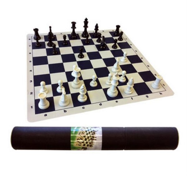 Ensemble Jeu d'Echecs de voyage en tube
