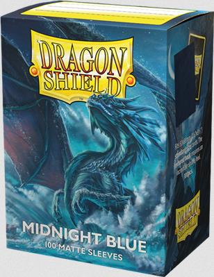 Dragon Shield Matte Midnight Blue (X100)