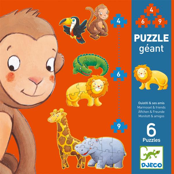 Puzzle 19P Ouistiti & Ses Amis