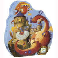 Puzzle 54P Vaillant et le Dragon