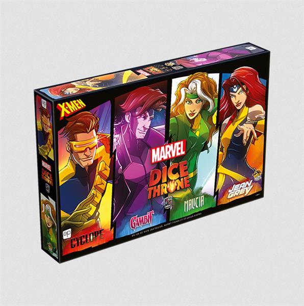 Dice Throne MARVEL – X-Men : Cyclope, Gambit, Malicia, Jean Grey