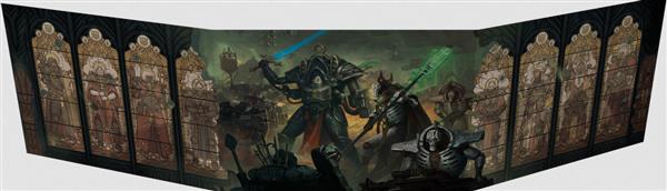 Warhammer 40K : Wrath & Glory - Ecran de jeu