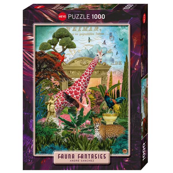 Puzzle 1000 pièces Giraffolove