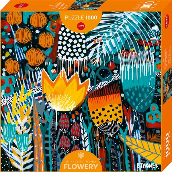 Puzzle 1000 Pièces Flowery Tropic Sun