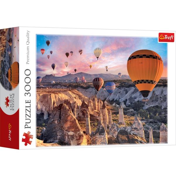 Puzzle 3000 pièces Ballon au dessus de Cappadocia