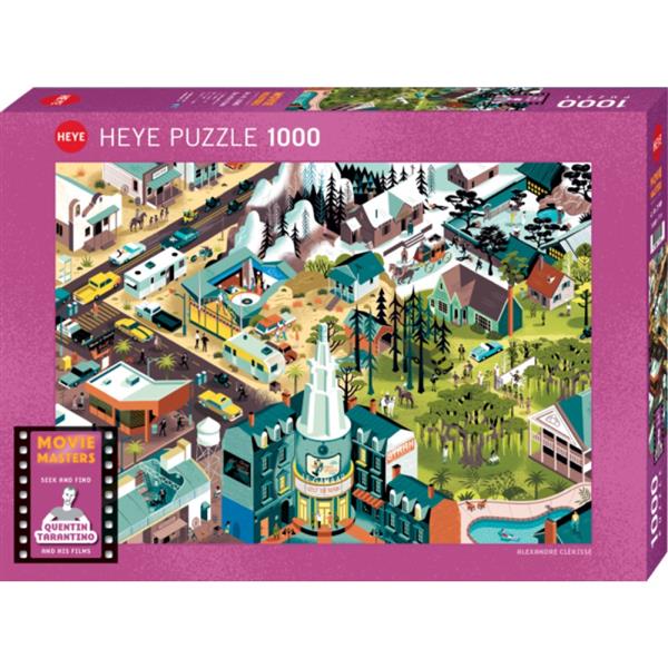 Puzzle 1000 pièces Movie Masters - Tarantino Films