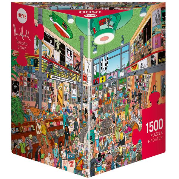 Puzzle 1500 pièces Record Store