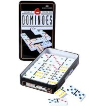 Dominos Double 6 points couleur