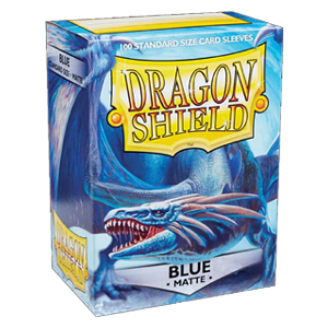 Dragon Shield Matte Bleu (X100)
