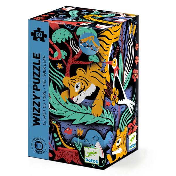 Puzzle 50P Le saut du tigre