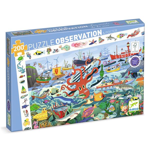 Puzzle 200P Les secrets de la mer