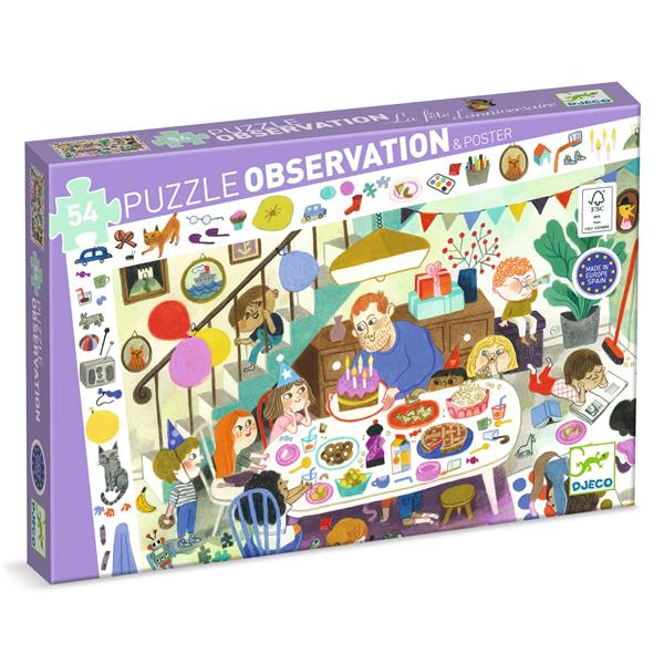 Puzzle 54P La fête d'anniversaire
