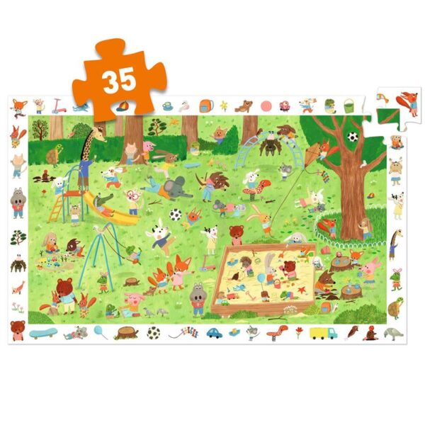 Puzzle 35P Le square des petits amis