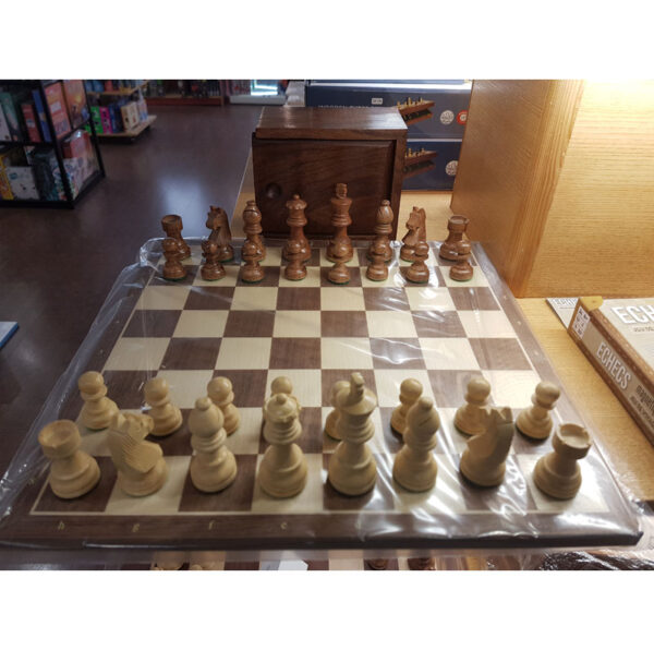 Ensemble Jeu d'Echecs T4 Lettré & Chiffré