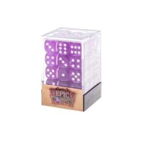 Set de 36 Dés 6 Violet transparent