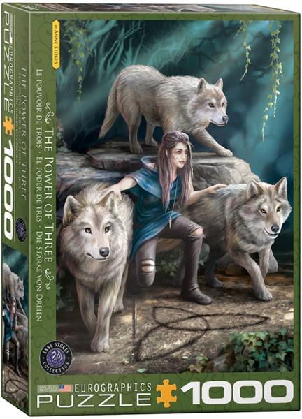 Puzzle 1000 pièces Le pouvoir des trois