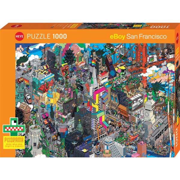 Puzzle 1000 pièces Pixorama San Francisco Quest