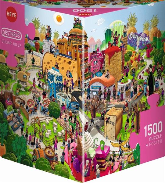 Puzzle 1500 pièces Sugar Hillls