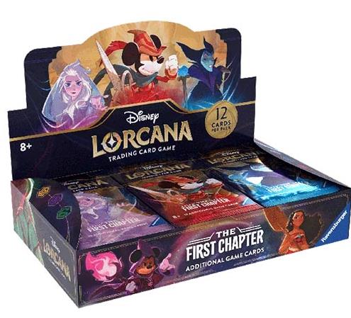 Disney Lorcana Set01 Premier Chapitre Boîte de 24 Boosters