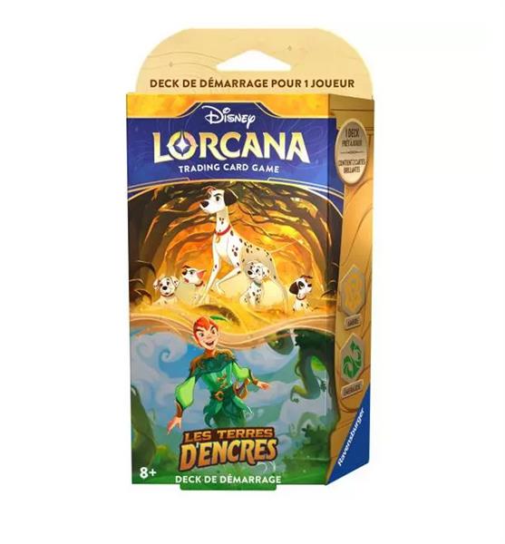 Disney Lorcana Set03 Les Terres d'Encre Deck Peter Pan-Pongo