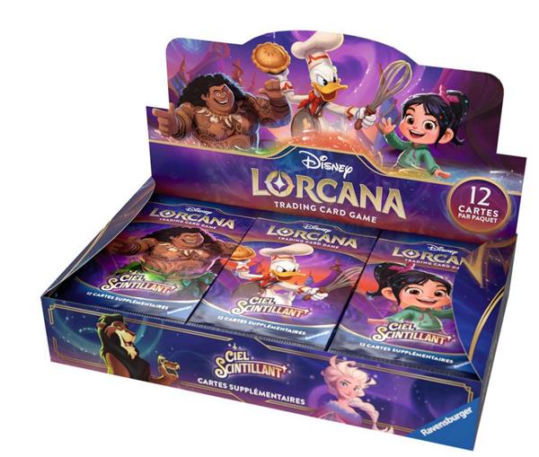 Disney Lorcana Set05 Ciel Scintillant Boîte de 24 Boosters