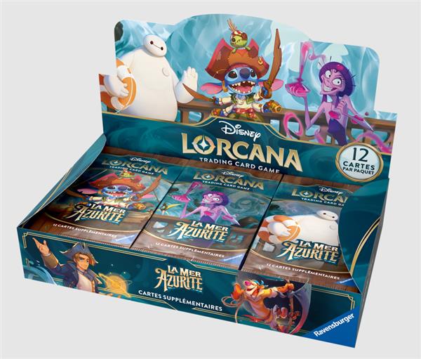 Disney Lorcana Set06 La Mer Azurite Boîte de 24 Boosters