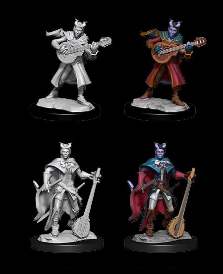 Figurines jeu de rôle - D&D Nolzur's  — Tiefling Bard Female