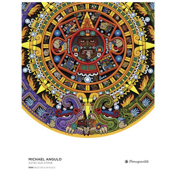 Puzzle 1000P - Michael Angulo - Aztec Sun Stone