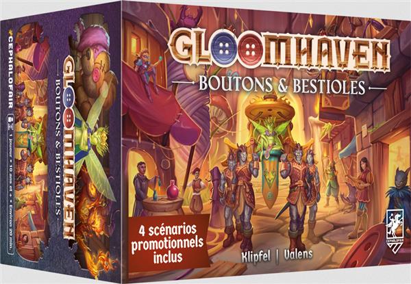 Gloomhaven - Boutons & Bestioles