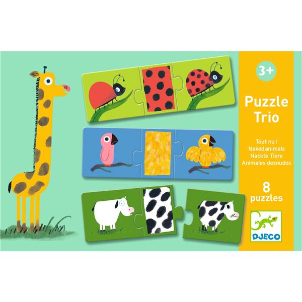 Puzzle Trio Tout nu !