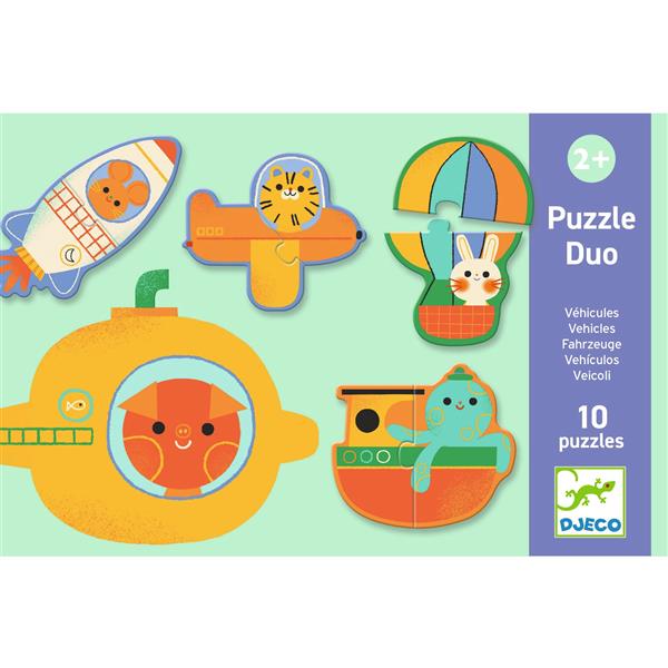 Puzzle Duo Véhicules