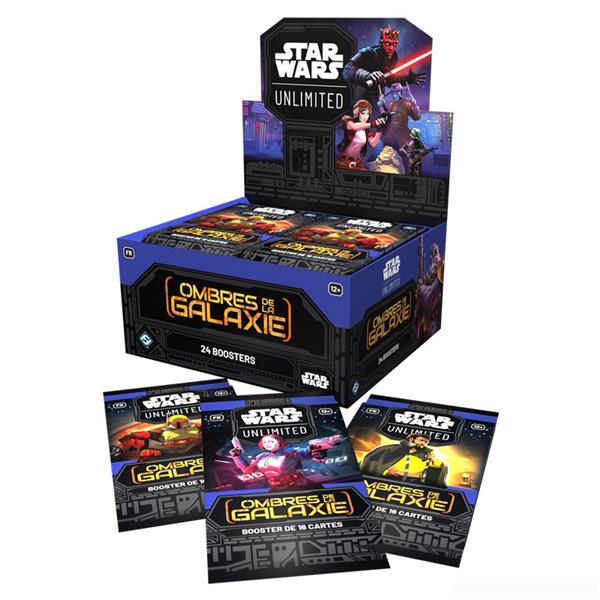 Star Wars Unlimited : Ombre de la Galaxie Boite de 24 boosters