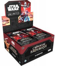 Star Wars Unlimited : Crépuscule de la République Boite de 24 boosters