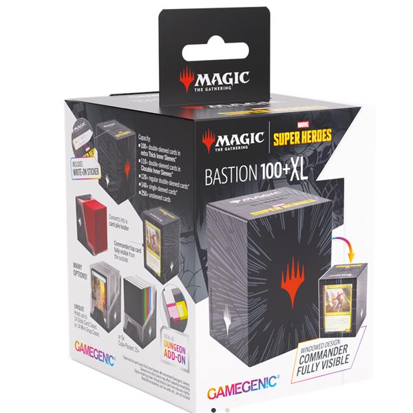 Magic Marvel Bastion 100+ XL - Comic Burst Black