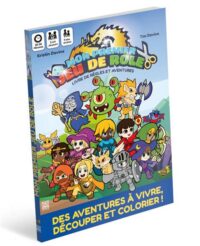 Mon Premier Jeu de Rôle : Une aventure à colorier – Livre de règles