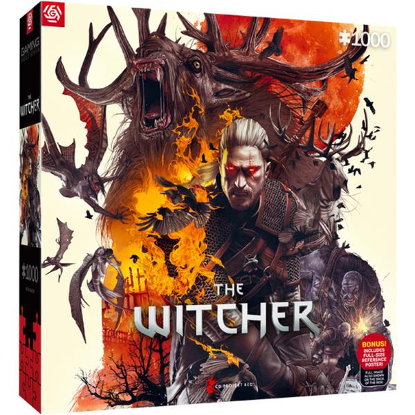 Puzzle 1000 pièces The Witcher - Monster