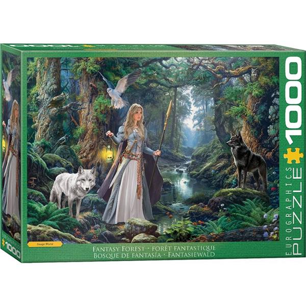 Puzzle 1000 pièces Forêt fantastique