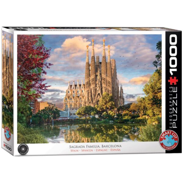 Puzzle 1000 pièces Sagrada Familia Barcelone